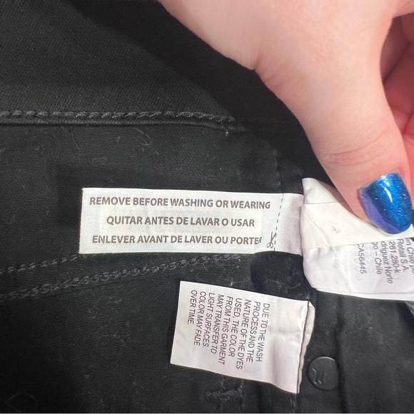 Madewell 10" High-Rise Skinny Jeans - carbondale wash, size 27 - Picture 10 of 16